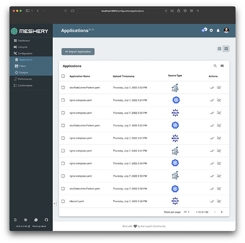Application Source Type