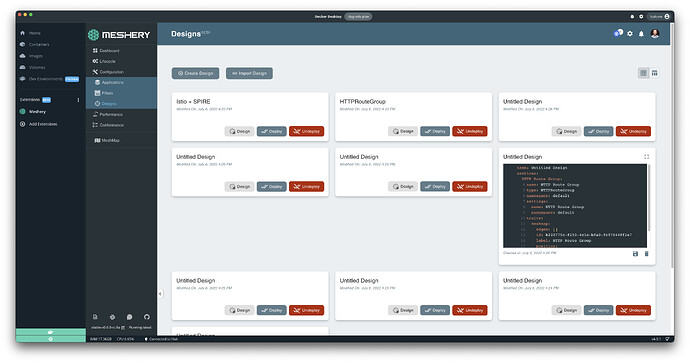 Meshery Design Configurator