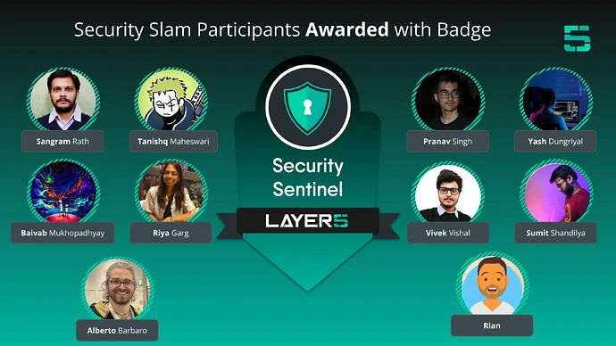 Meshery Security Slam participants