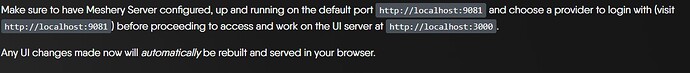 mesh server error